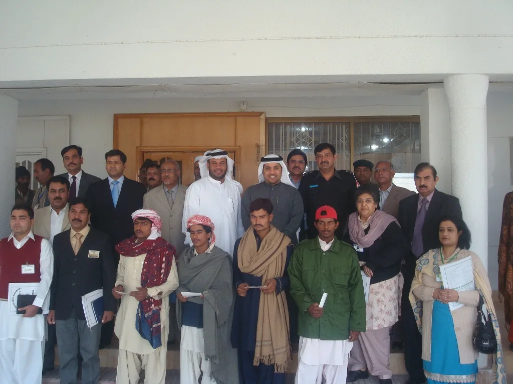 UAE Government delegation with the Bunyad team